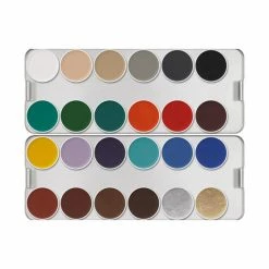 Kryolan Supracolor Palette 24 Colors AC (1008) Kryolan Professional Make-Up