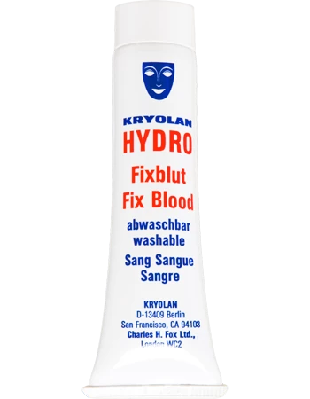 Kryolan Hydro Fix Blood Light (Hydro Fix) Kryolan Professional Make-Up 1 Kryolan Hydro Fix Blood Light (Hydro Fix) Kryolan Professional Make-Up