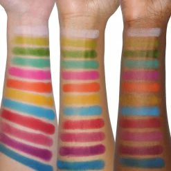 Viseart Editorial Brights Mattes 08 SlimPro Eyeshadow Palette