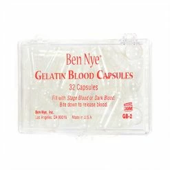 Ben Nye Gelatin Blood Capsules (Empty)