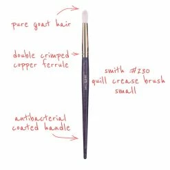 Smith Cosmetics 230 Quill Crease Brush Small Kits & Tools