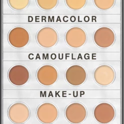 Kryolan Professional Make-Up Kryolan Dermacolor Camouflage Creme Mini-Palette 16 Colors