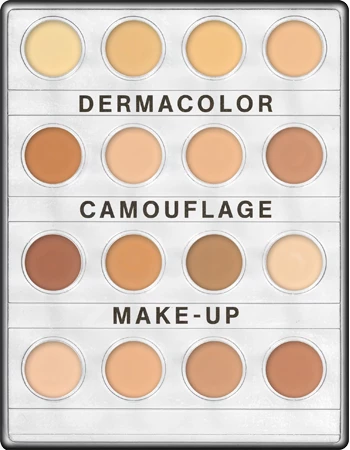 Kryolan Professional Make-Up Kryolan Dermacolor Camouflage Creme Mini-Palette 16 Colors 2 Kryolan Professional Make-Up Kryolan Dermacolor Camouflage Creme Mini-Palette 16 Colors