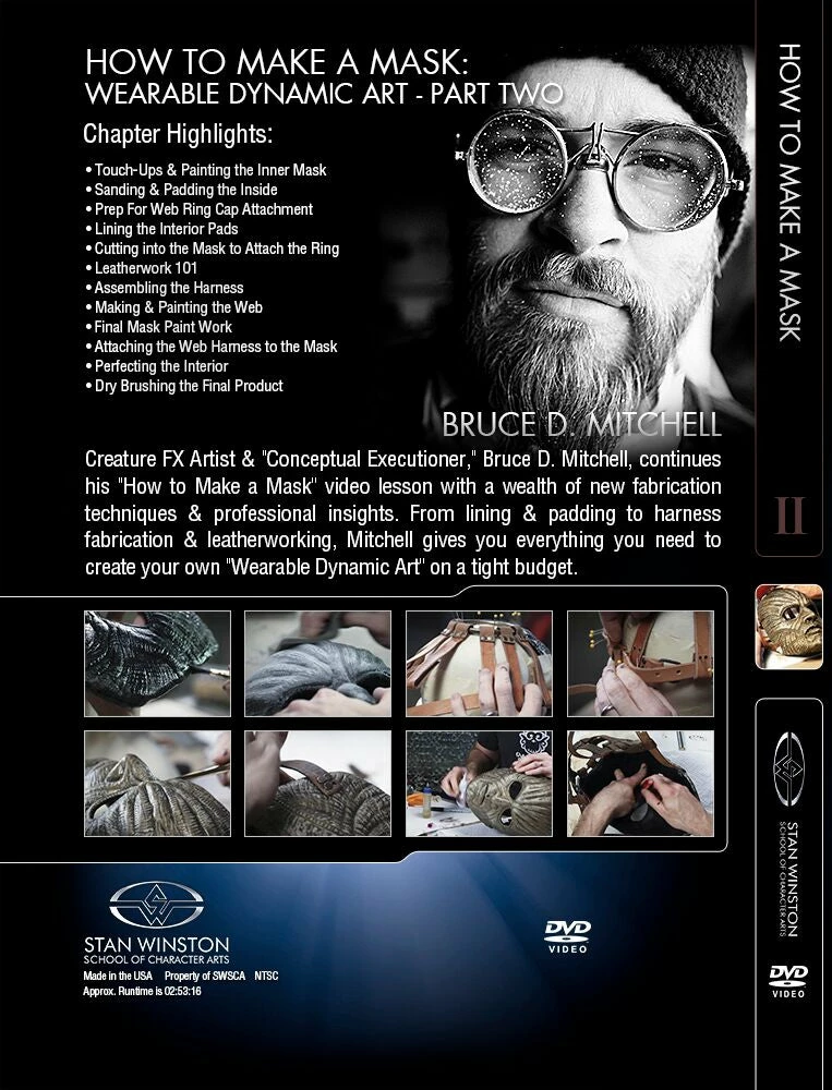 Stan Winston Studio How To Make A Mask (DVD) 4 Stan Winston Studio How To Make A Mask (DVD)
