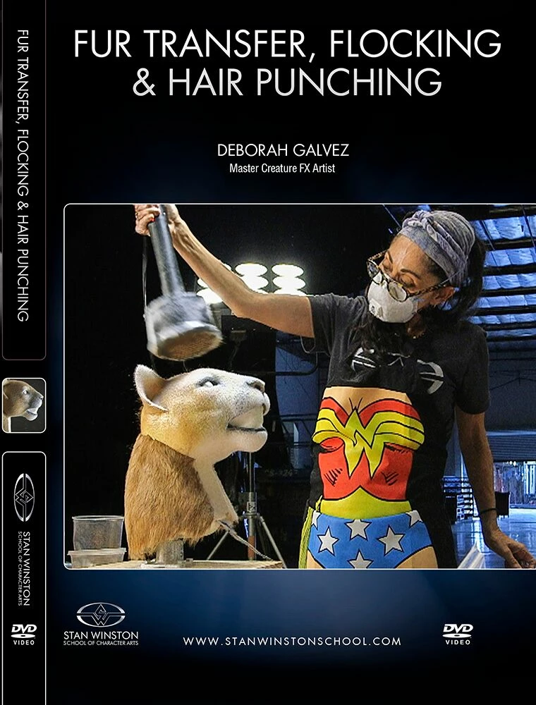 Kits & Tools Stan Winston Studio Fur Transfer, Flocking & Hair Punching (DVD) 1 Kits & Tools Stan Winston Studio Fur Transfer, Flocking & Hair Punching (DVD)