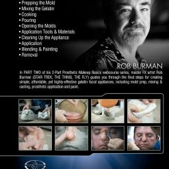 Stan Winston Studio Prosthetic Makeup Basics - Gelatin Facial Appliances (DVD) 7 Stan Winston Studio Prosthetic Makeup Basics - Gelatin Facial Appliances (DVD)
