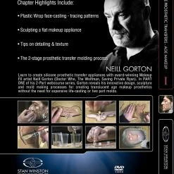 Stan Winston Studio Silicone Prosthetic Transfer Appliances Age Makeup (DVD) Kits & Tools