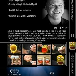 Stan Winston Studio Puppet Mechanism Basics Eyes, Eyebrows, Ears (DVD) Kits & Tools