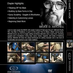 Stan Winston Studio How To Make A Mask (DVD) 15 Stan Winston Studio How To Make A Mask (DVD)