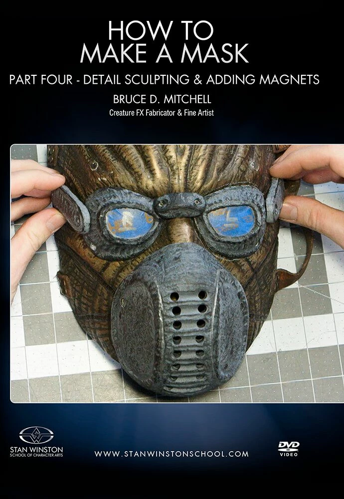 Stan Winston Studio How To Make A Mask (DVD) 7 Stan Winston Studio How To Make A Mask (DVD)