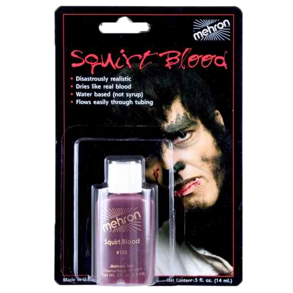 Mehron Performance Squirt Blood 8 Mehron Performance Squirt Blood