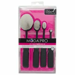 Royal And Langnickel MODA Pro 4pc Face Perfecting Kit - Black