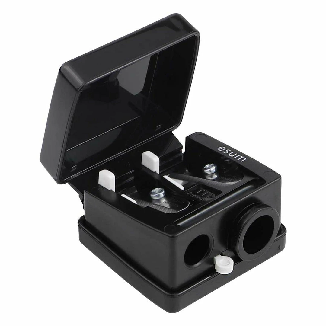 Esum Dual Pencil Sharpener 2 Esum Dual Pencil Sharpener