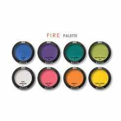 Mehron INtense Pro Pressed Powder Pigments Palette Fire (168-PAL-F) 7 Mehron INtense Pro Pressed Powder Pigments Palette Fire (168-PAL-F)