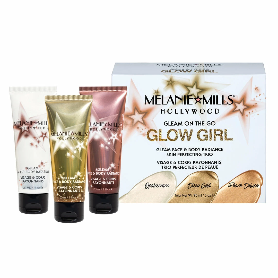 Melanie Mills Hollywood Gleam On The Go - Glow Girl Face 1 Melanie Mills Hollywood Gleam On The Go - Glow Girl Face