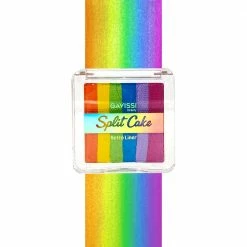 Gavissi Chrome Rainbow 6 Color Split Liner