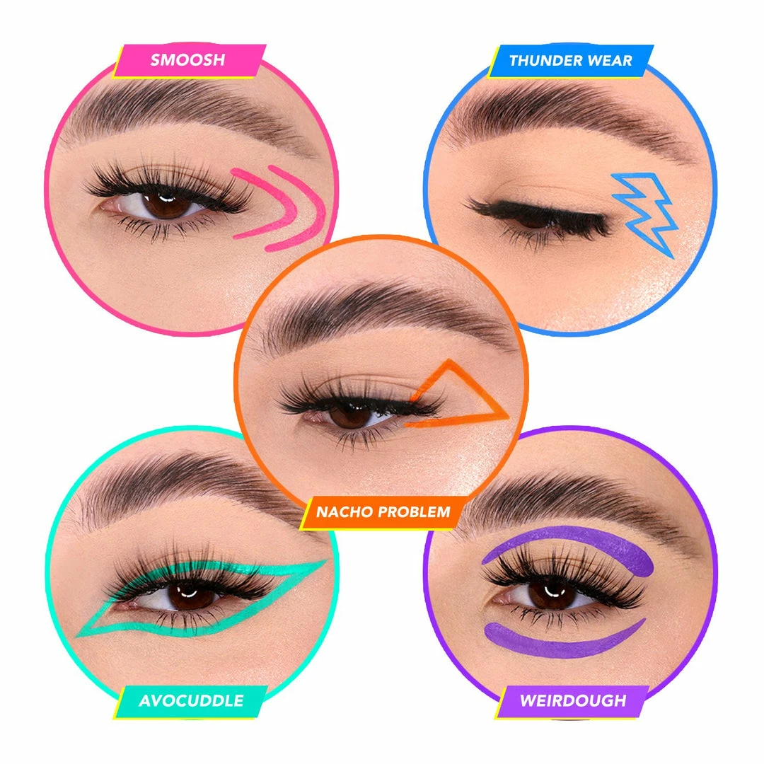 Eyes SUVA Beauty UV Brights Hydra Liner FX Palette 5 Eyes SUVA Beauty UV Brights Hydra Liner FX Palette