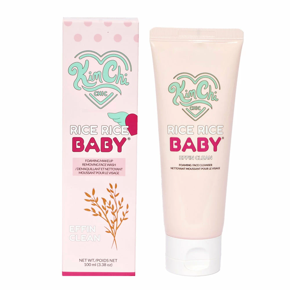 KimChi Chic Beauty Rice Rice Baby Foaming Makeup Removing Face Wash 1 KimChi Chic Beauty Rice Rice Baby Foaming Makeup Removing Face Wash