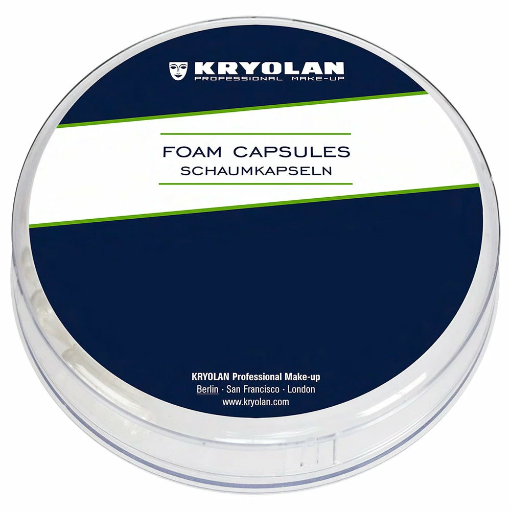 Kryolan Foam Capsules (04047) Kryolan Professional Make-Up 1 Kryolan Foam Capsules (04047) Kryolan Professional Make-Up