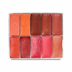 MAQ Pro Blush Maqpro Lip And Rouge Palette PP18 5 MAQ Pro Blush Maqpro Lip And Rouge Palette PP18