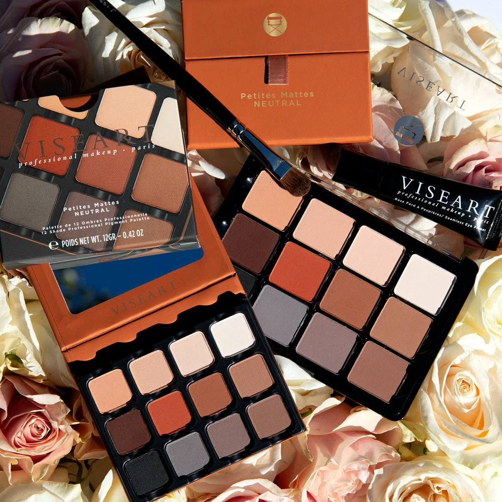 New Viseart Petites Mattes Neutral Eyeshadow Palette 6 New Viseart Petites Mattes Neutral Eyeshadow Palette