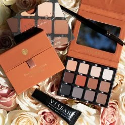 New Viseart Petites Mattes Neutral Eyeshadow Palette 8 New Viseart Petites Mattes Neutral Eyeshadow Palette