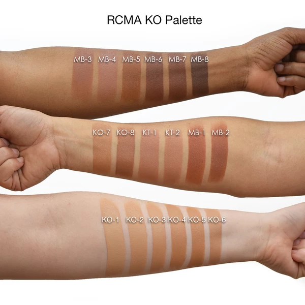 RCMA VK Foundation Palette 3 RCMA VK Foundation Palette