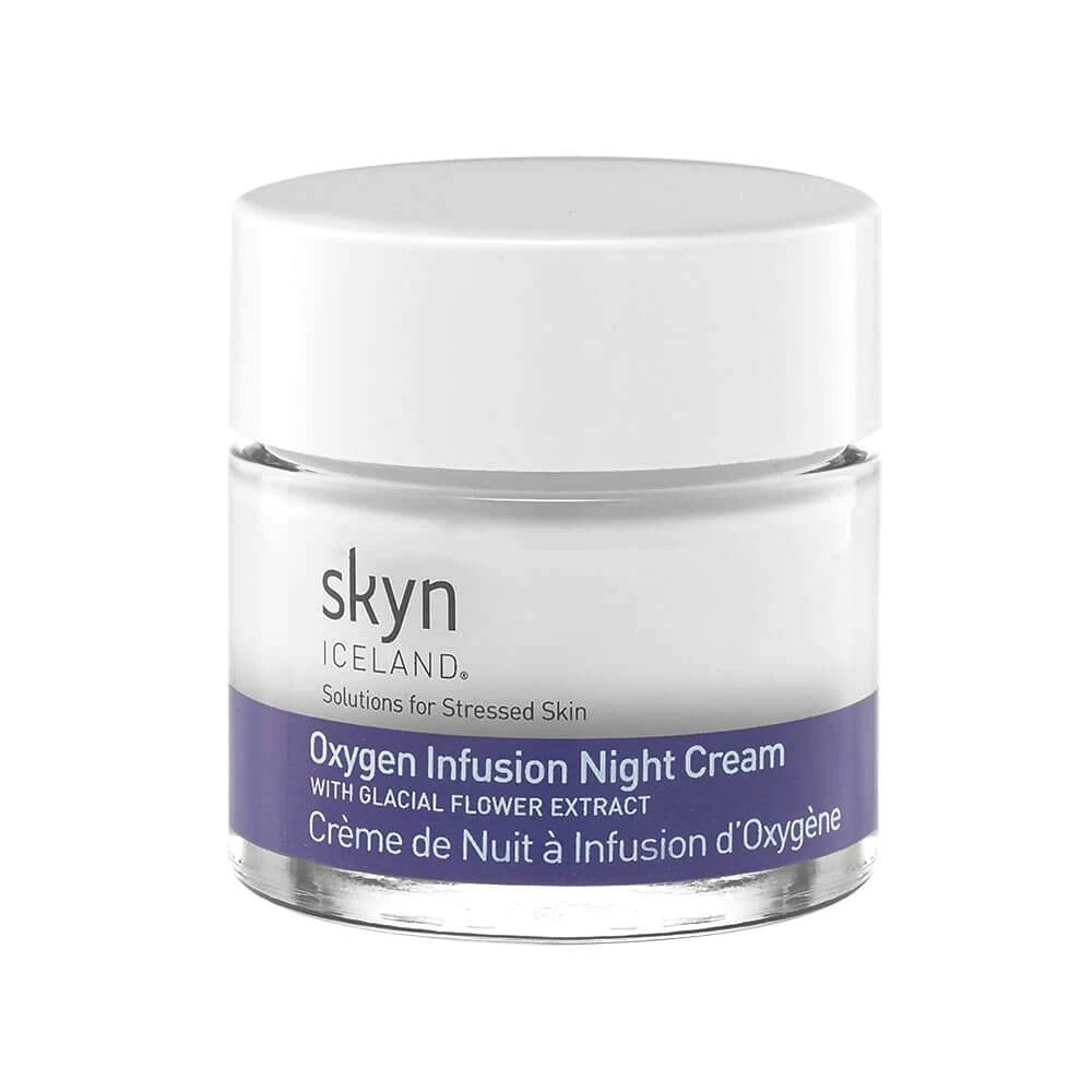 Skyn Iceland Oxygen Infusion Night Cream Skincare 1 Skyn Iceland Oxygen Infusion Night Cream Skincare
