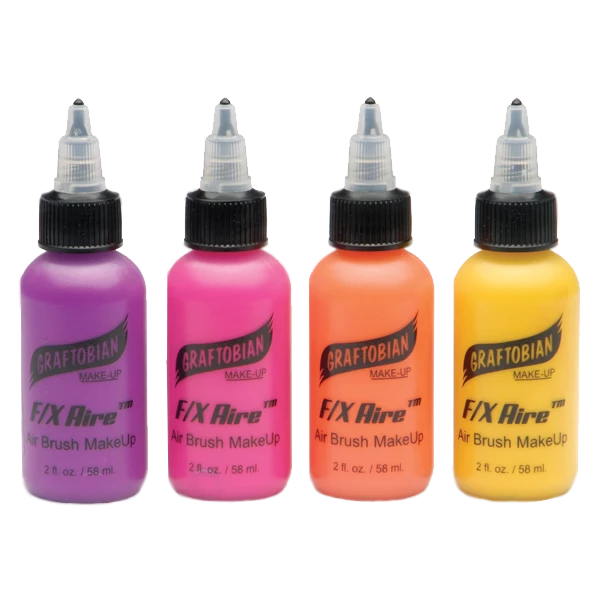 Graftobian F/X Aire Neon Airbrush Shades 3 Graftobian F/X Aire Neon Airbrush Shades