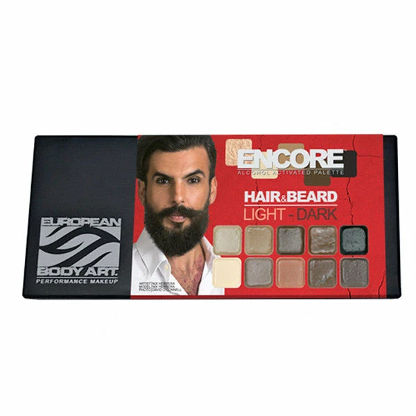 European Body Art Encore Hair & Beard Palettes 1 European Body Art Encore Hair & Beard Palettes