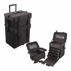 Just Case 2-in-1 Professional Rolling Makeup Case - VT008 Kits & Tools