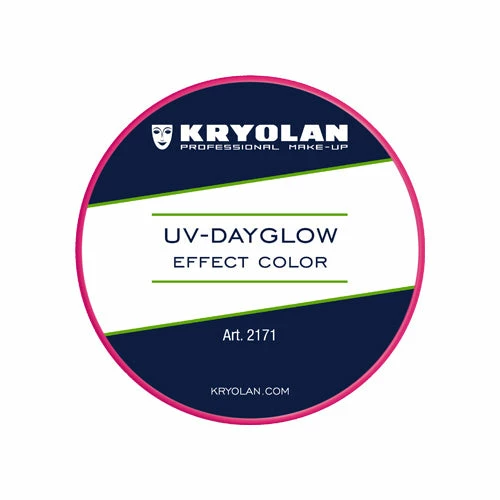 Kryolan Professional Make-Up Kryolan UV-Dayglow Effect Color 8ml 2 Kryolan Professional Make-Up Kryolan UV-Dayglow Effect Color 8ml