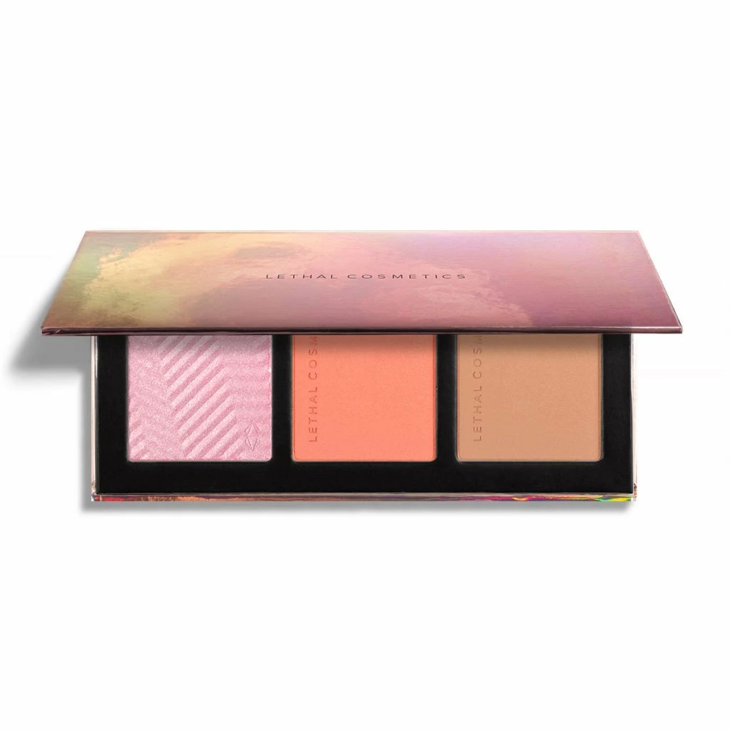 Lethal Cosmetics Magnetic Face Powder Palette - Boreal 1 Lethal Cosmetics Magnetic Face Powder Palette - Boreal