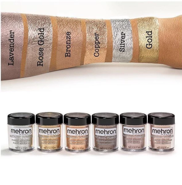 Mehron Metallic Powder 3 Mehron Metallic Powder