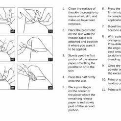 Out Of Kit Sutured Wound 3 Stitch Special FX
