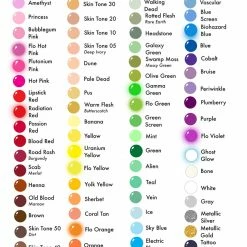 ProAiir Hybrid Waterproof Face & Body Paint Zombie