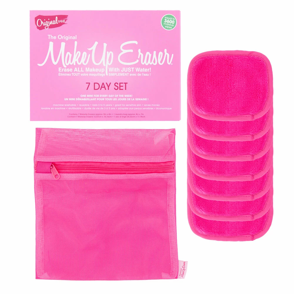 The Makeup Eraser OG Pink 7 Day Set 1 The Makeup Eraser OG Pink 7 Day Set